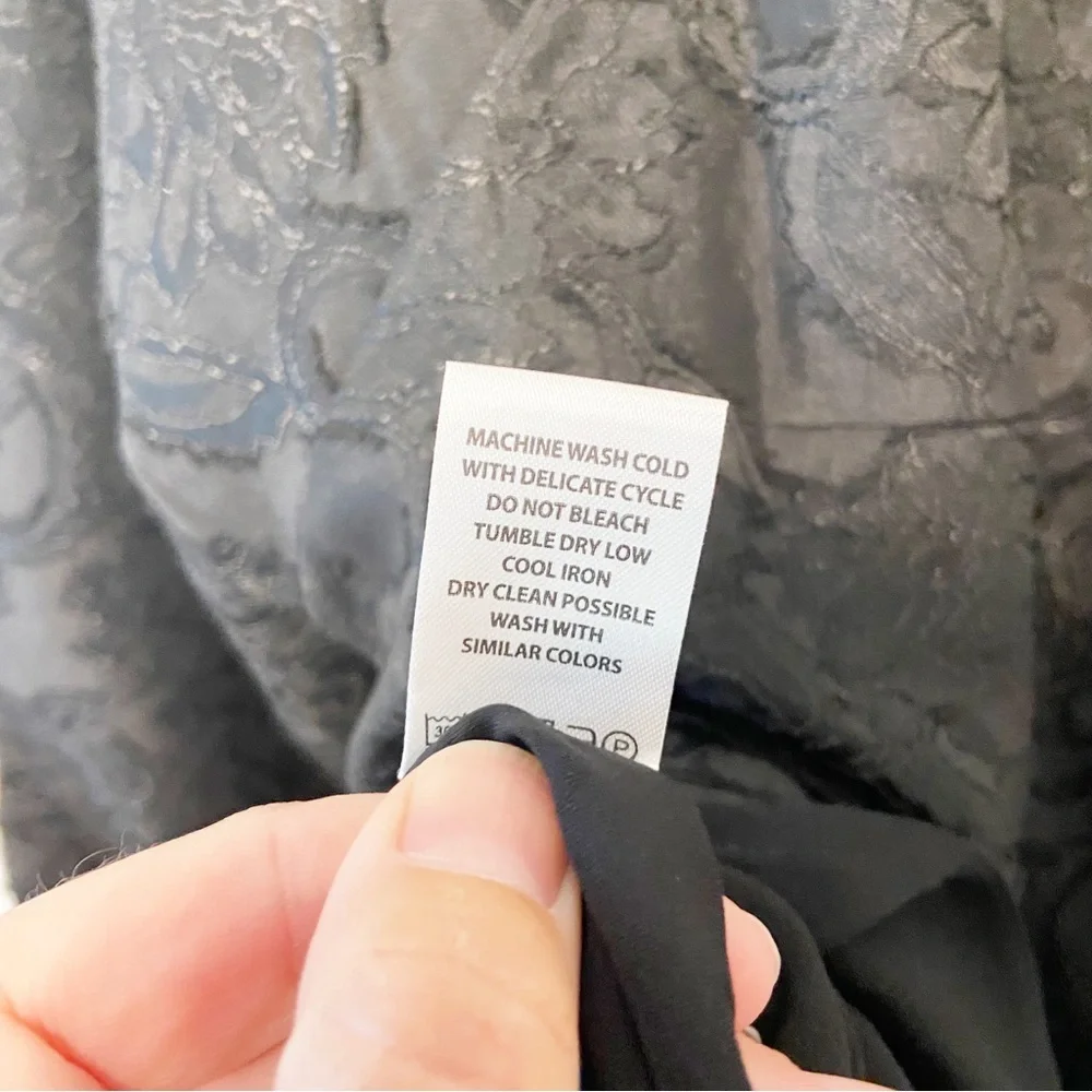 NWTs Spartina 445 | Josette Jacquard Blouse Size Medium - Picture 10 of 12